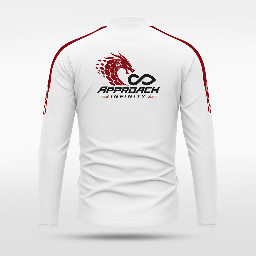 kid 1/4 Half Zip Vanta PU Series Draken - AS233XFLM8 white