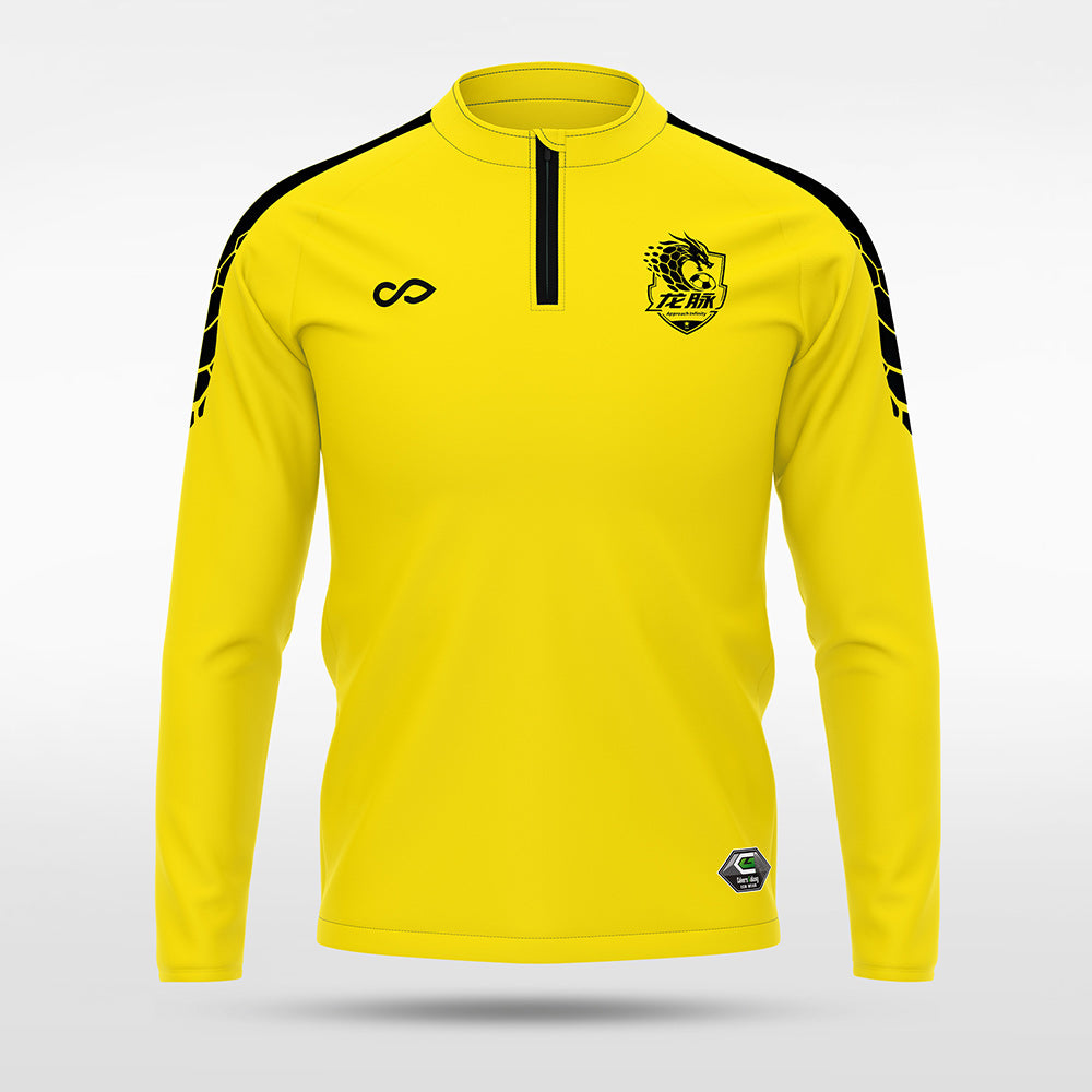 kid 1/4 Half Zip Vanta PU Series Draken - AS233XFLM8 Yellow