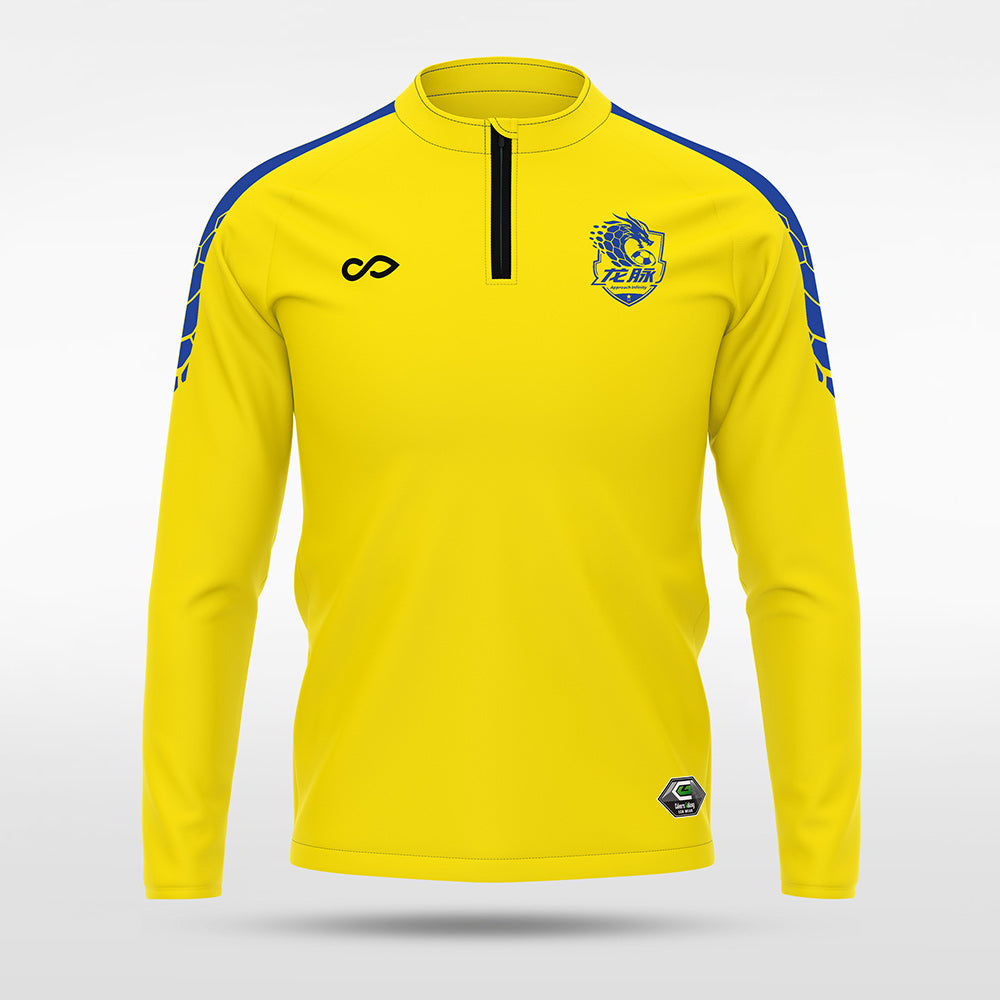 kid 1/4 Half Zip Vanta PU Series Draken - AS233XFLM8 Yellow