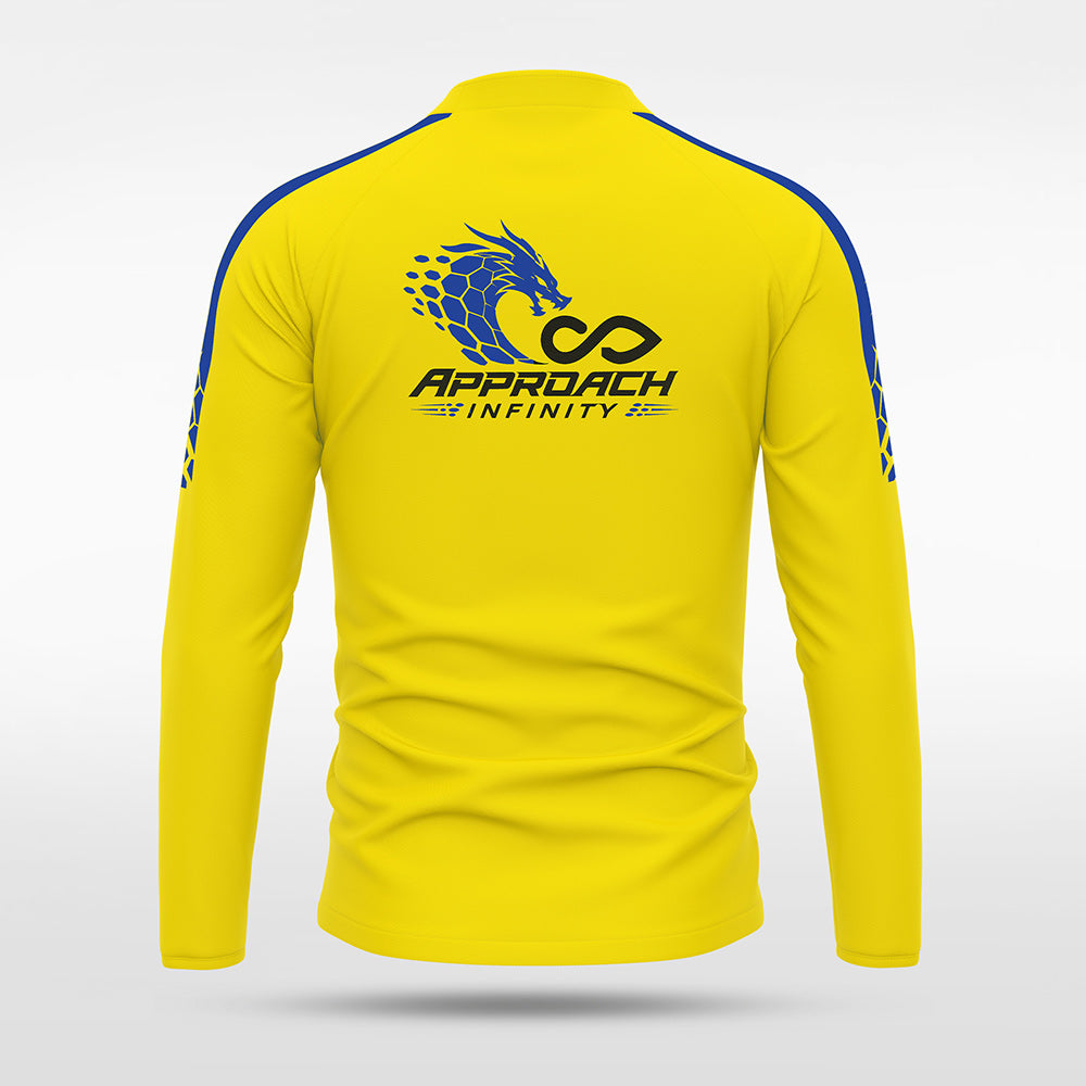 kid 1/4 Half Zip Vanta PU Series Draken - AS233XFLM8 Yellow
