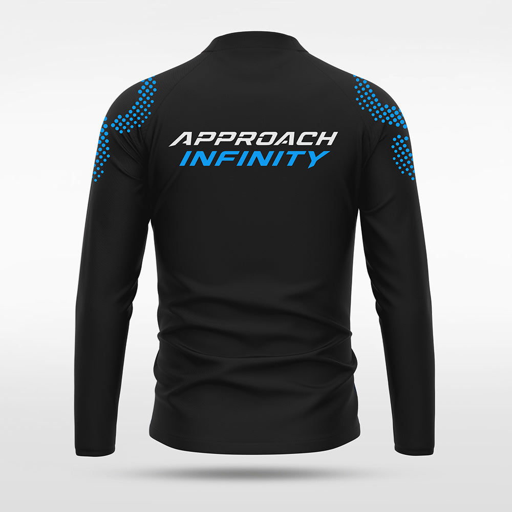 1/4 Half Zip Vanta PU Series Mobrius - AS233XFMBWS3 black