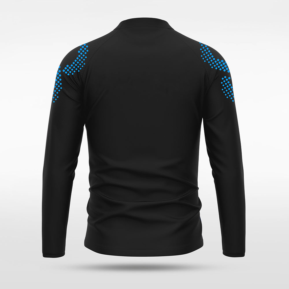 1/4 Half Zip Vanta PU Series Mobrius - AS233XFMBWS3 black