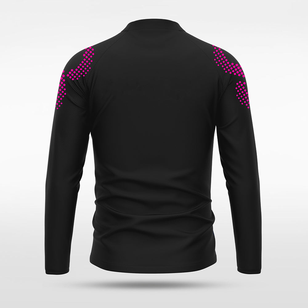 1/4 Half Zip Vanta PU Series Mobrius - AS233XFMBWS3 black