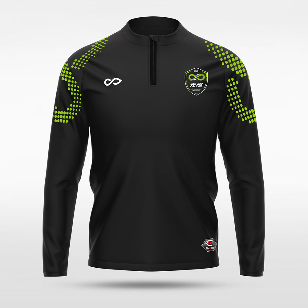 1/4 Half Zip Vanta PU Series Mobrius - AS233XFMBWS3 black