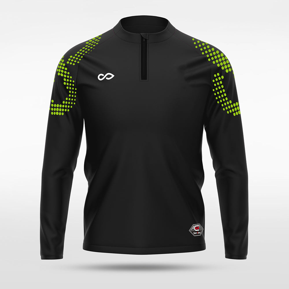 1/4 Half Zip Vanta PU Series Mobrius - AS233XFMBWS3 black
