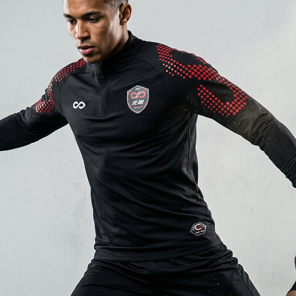 1/4 Half Zip Vanta PU Series Mobrius - AS233XFMBWS3 black