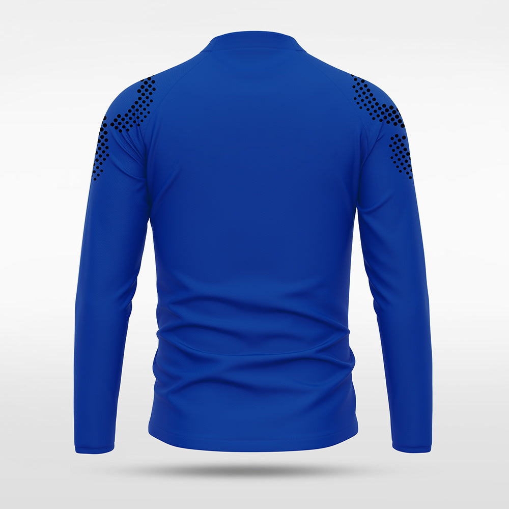 1/4 Half Zip Vanta PU Series Mobrius - AS233XFMBWS3 blue