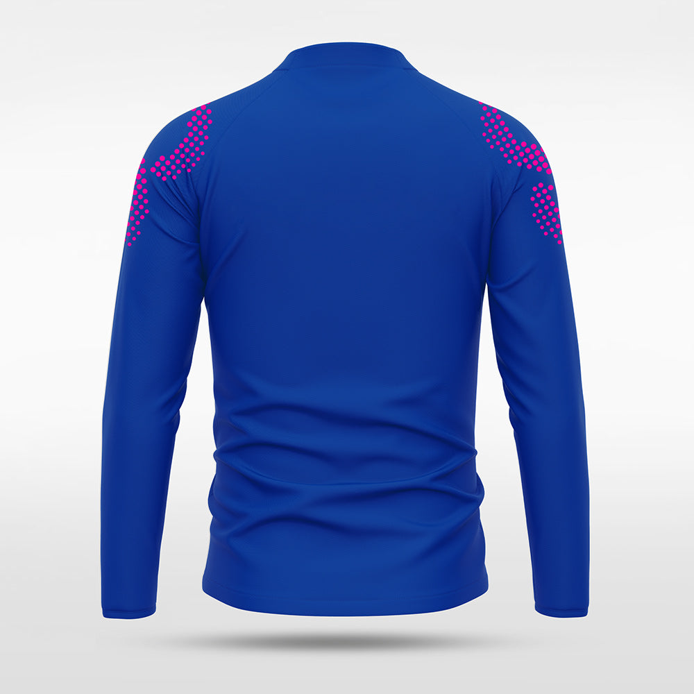 1/4 Half Zip Vanta PU Series Mobrius - AS233XFMBWS3 blue