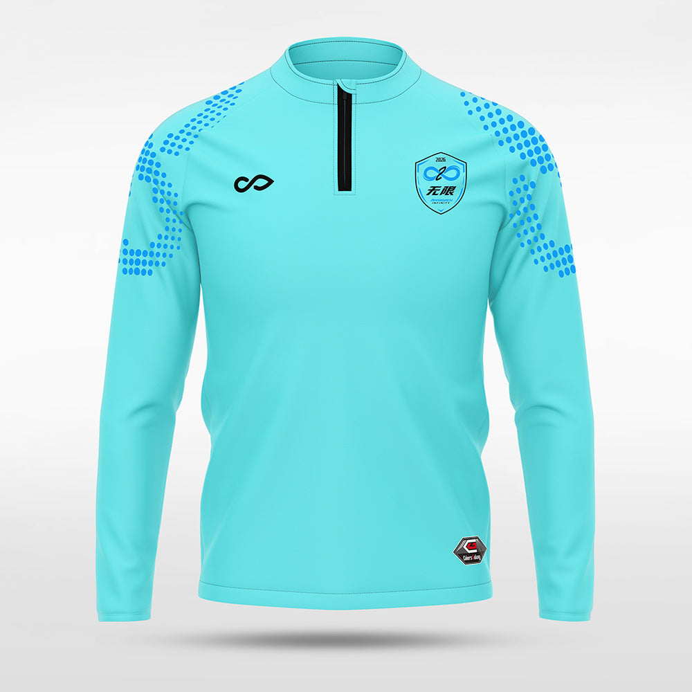 1/4 Half Zip Vanta PU Series Mobrius - AS233XFMBWS3 mediumspringgreen