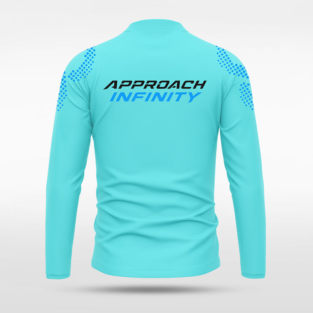 1/4 Half Zip Vanta PU Series Mobrius - AS233XFMBWS3 mediumspringgreen