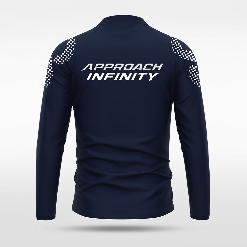 1/4 Half Zip Vanta PU Series Mobrius - AS233XFMBWS3 navy