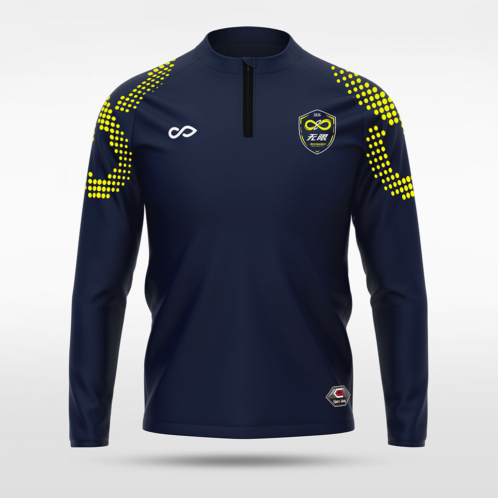 1/4 Half Zip Vanta PU Series Mobrius - AS233XFMBWS3 navy