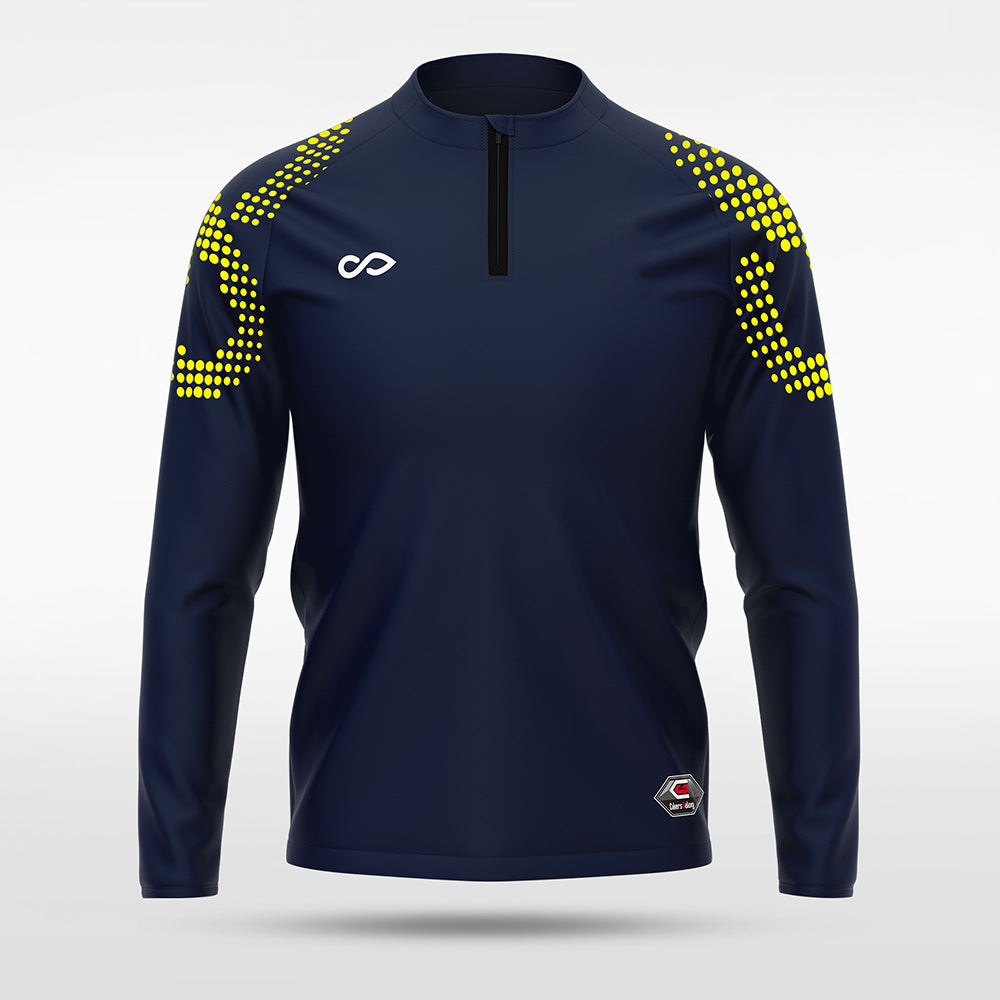 1/4 Half Zip Vanta PU Series Mobrius - AS233XFMBWS3 navy