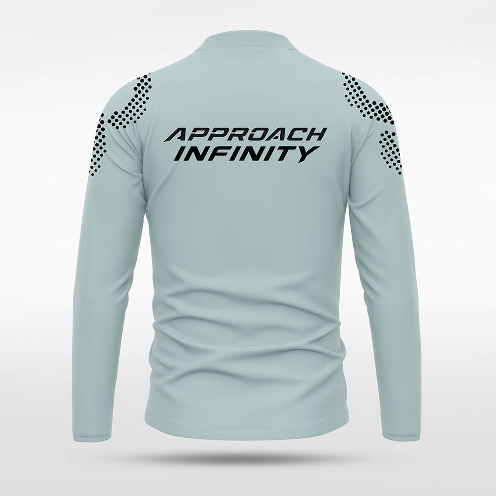 1/4 Half Zip Vanta PU Series Mobrius - AS233XFMBWS3 silver