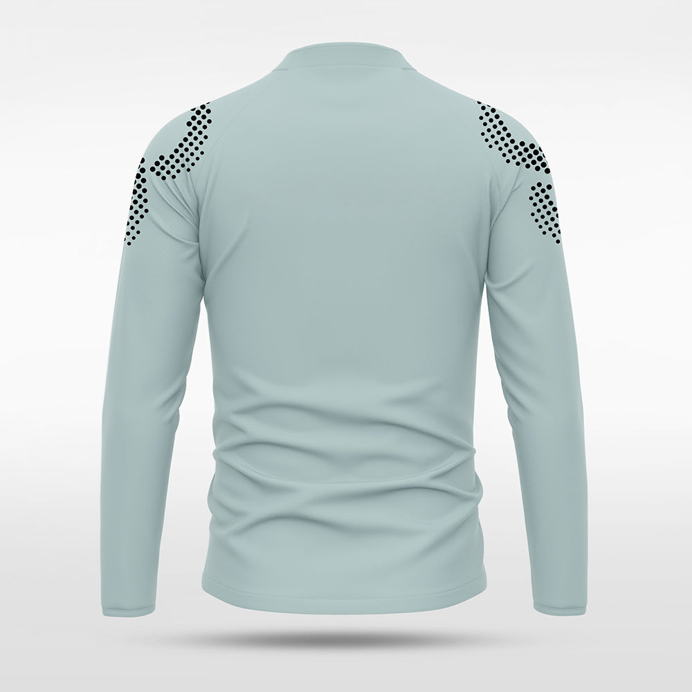 1/4 Half Zip Vanta PU Series Mobrius - AS233XFMBWS3 silver