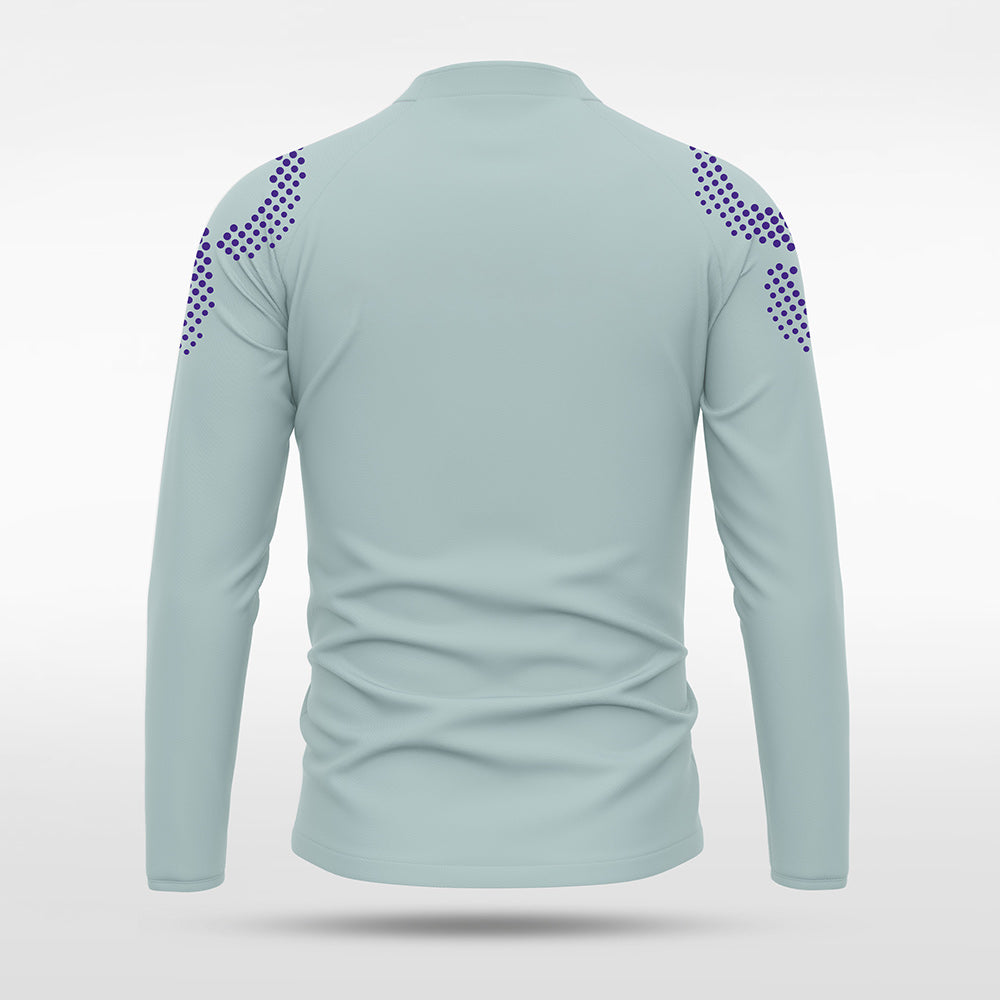 1/4 Half Zip Vanta PU Series Mobrius - AS233XFMBWS3 silver