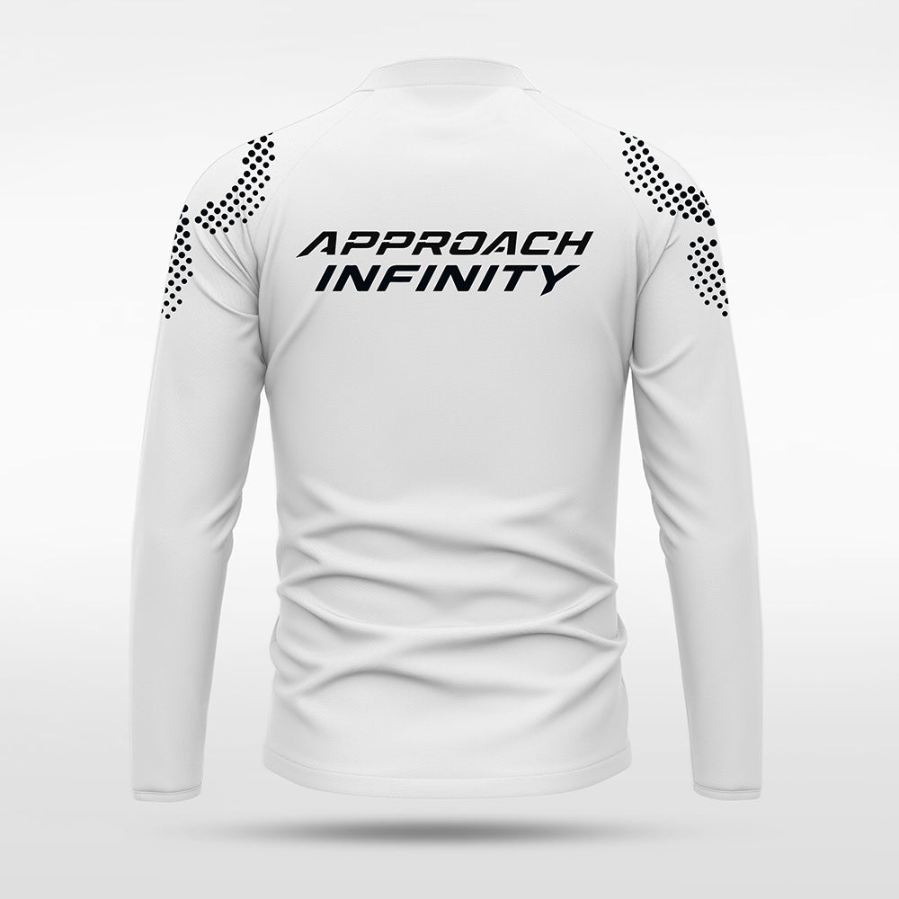 1/4 Half Zip Vanta PU Series Mobrius - AS233XFMBWS3 white