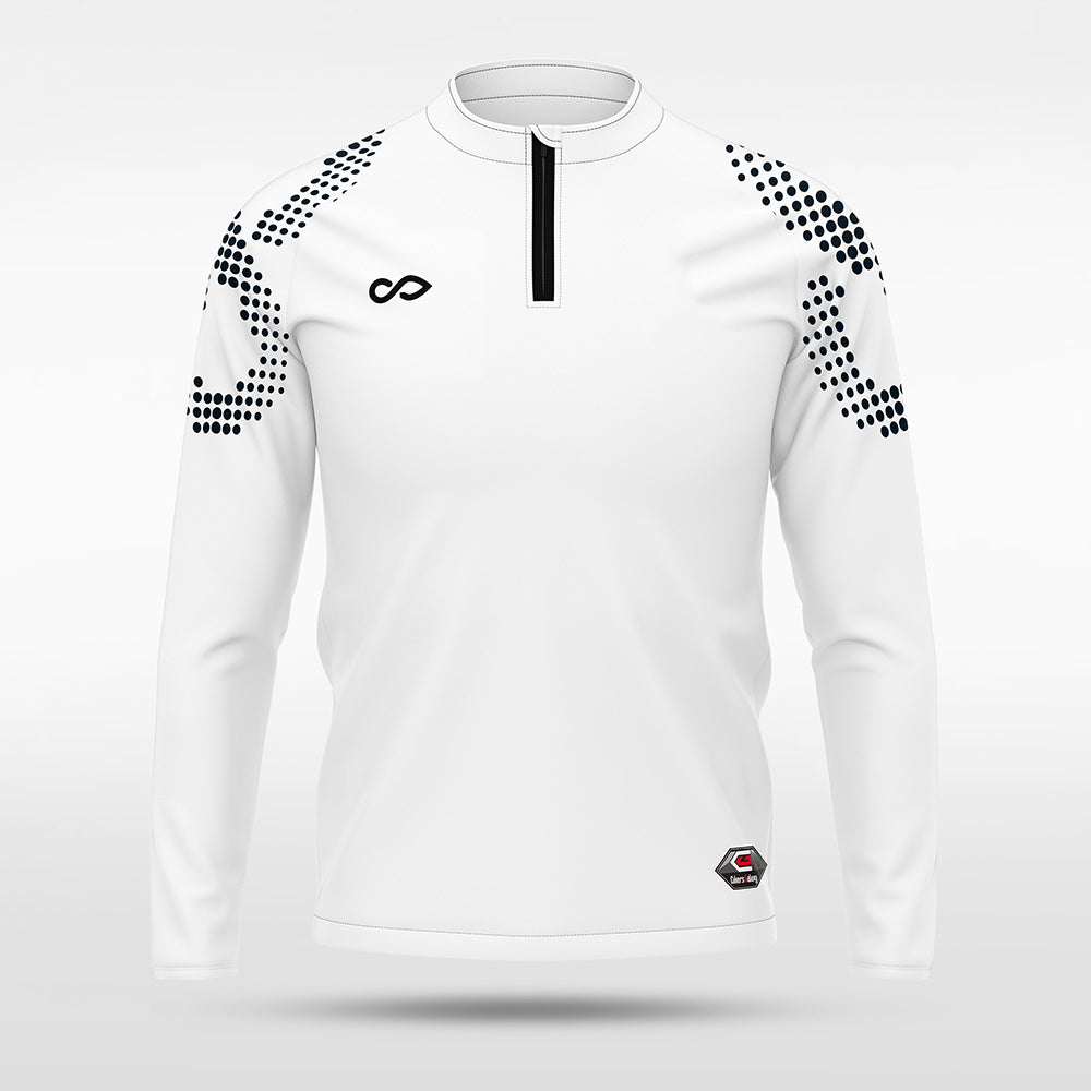 1/4 Half Zip Vanta PU Series Mobrius - AS233XFMBWS3 white