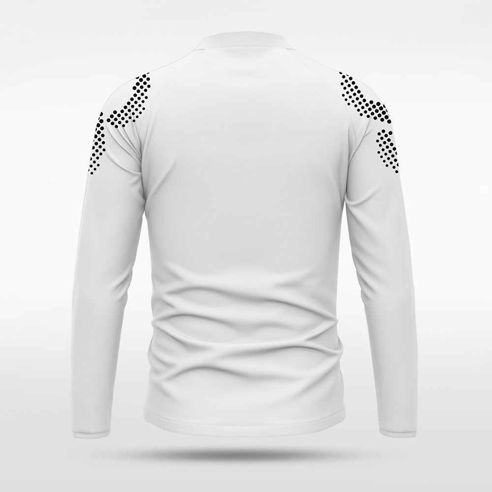 1/4 Half Zip Vanta PU Series Mobrius - AS233XFMBWS3 white