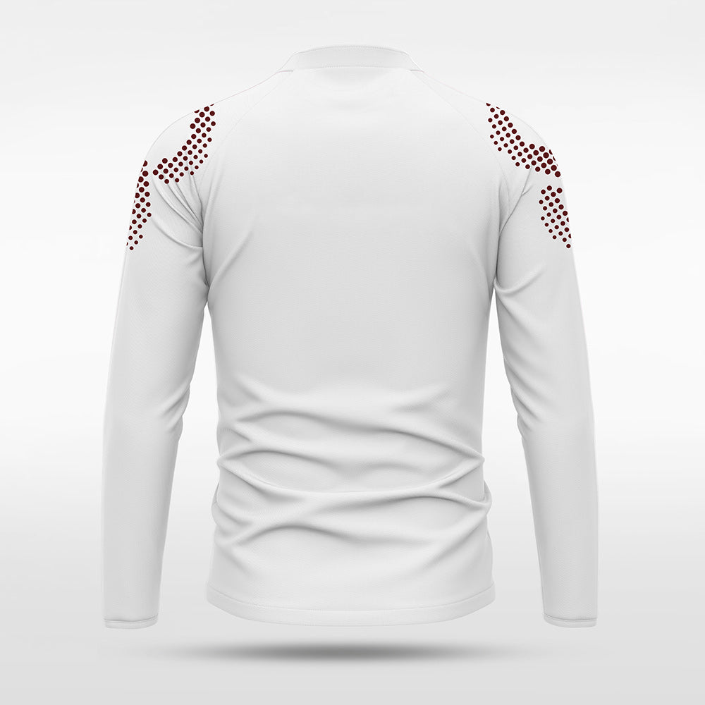 1/4 Half Zip Vanta PU Series Mobrius - AS233XFMBWS3 white