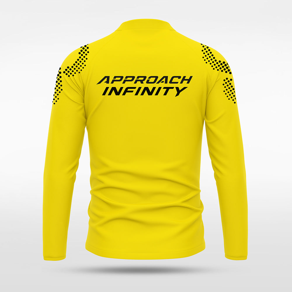 1/4 Half Zip Vanta PU Series Mobrius - AS233XFMBWS3 yellow
