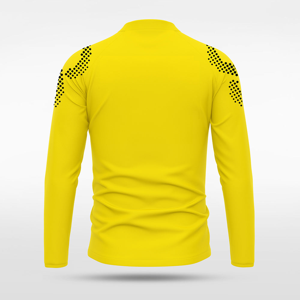 1/4 Half Zip Vanta PU Series Mobrius - AS233XFMBWS3 yellow