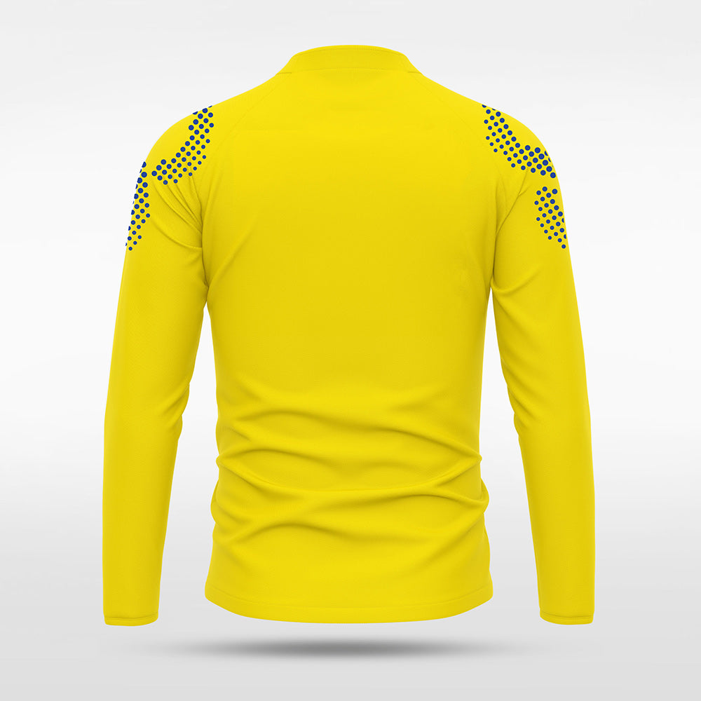 1/4 Half Zip Vanta PU Series Mobrius - AS233XFMBWS3 yellow