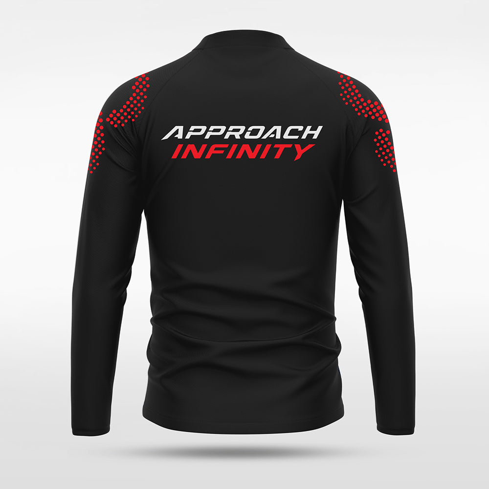 kid 1/4 Half Zip Vanta PU Series Mobrius - AS233XFMBWS8 black