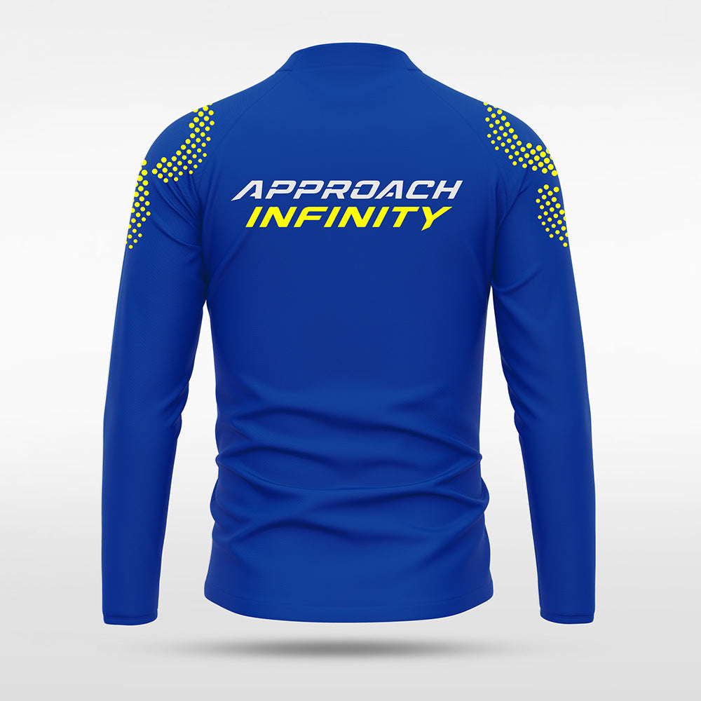 kid 1/4 Half Zip Vanta PU Series Mobrius - AS233XFMBWS8 blue