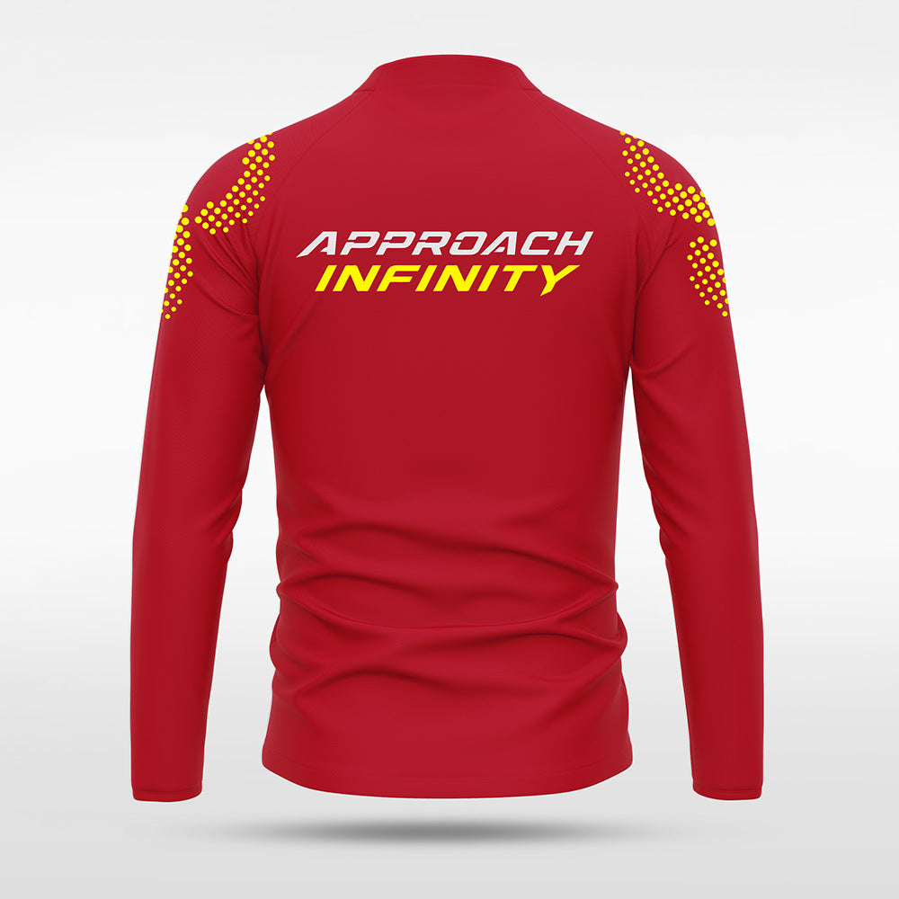 kid 1/4 Half Zip Vanta PU Series Mobrius - AS233XFMBWS8 red