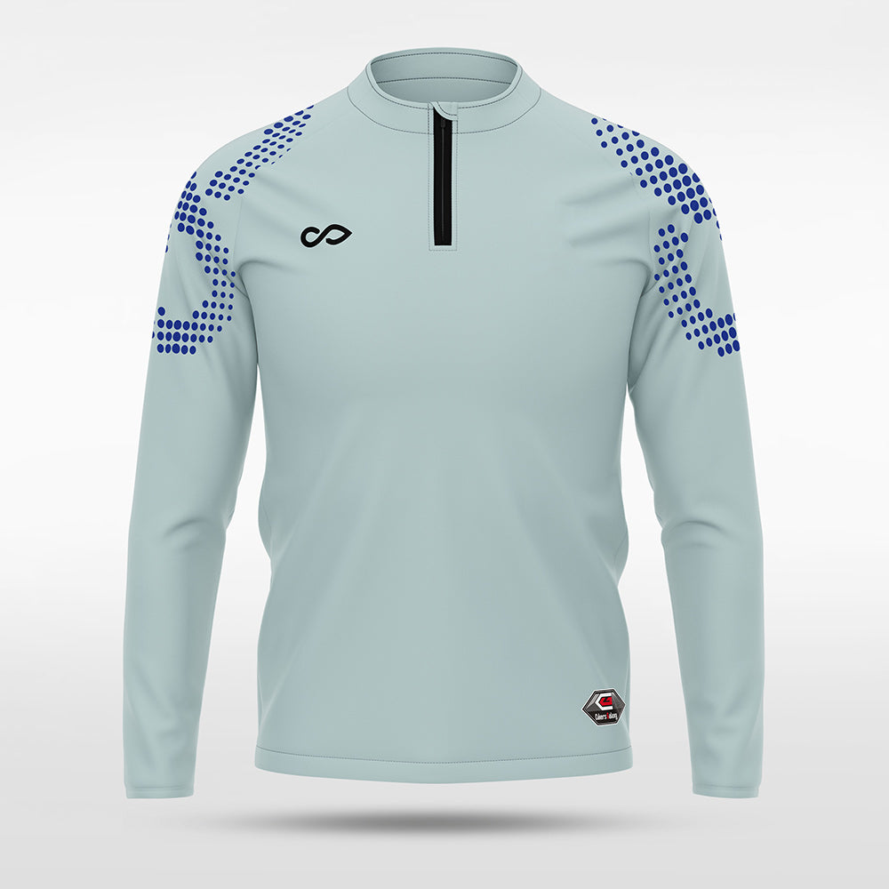 kid 1/4 Half Zip Vanta PU Series Mobrius - AS233XFMBWS8 gray