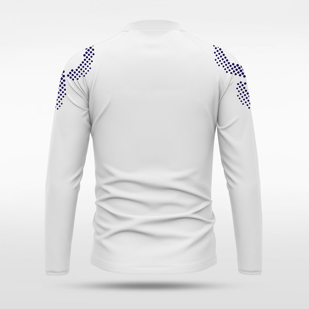 kid 1/4 Half Zip Vanta PU Series Mobrius - AS233XFMBWS8 white