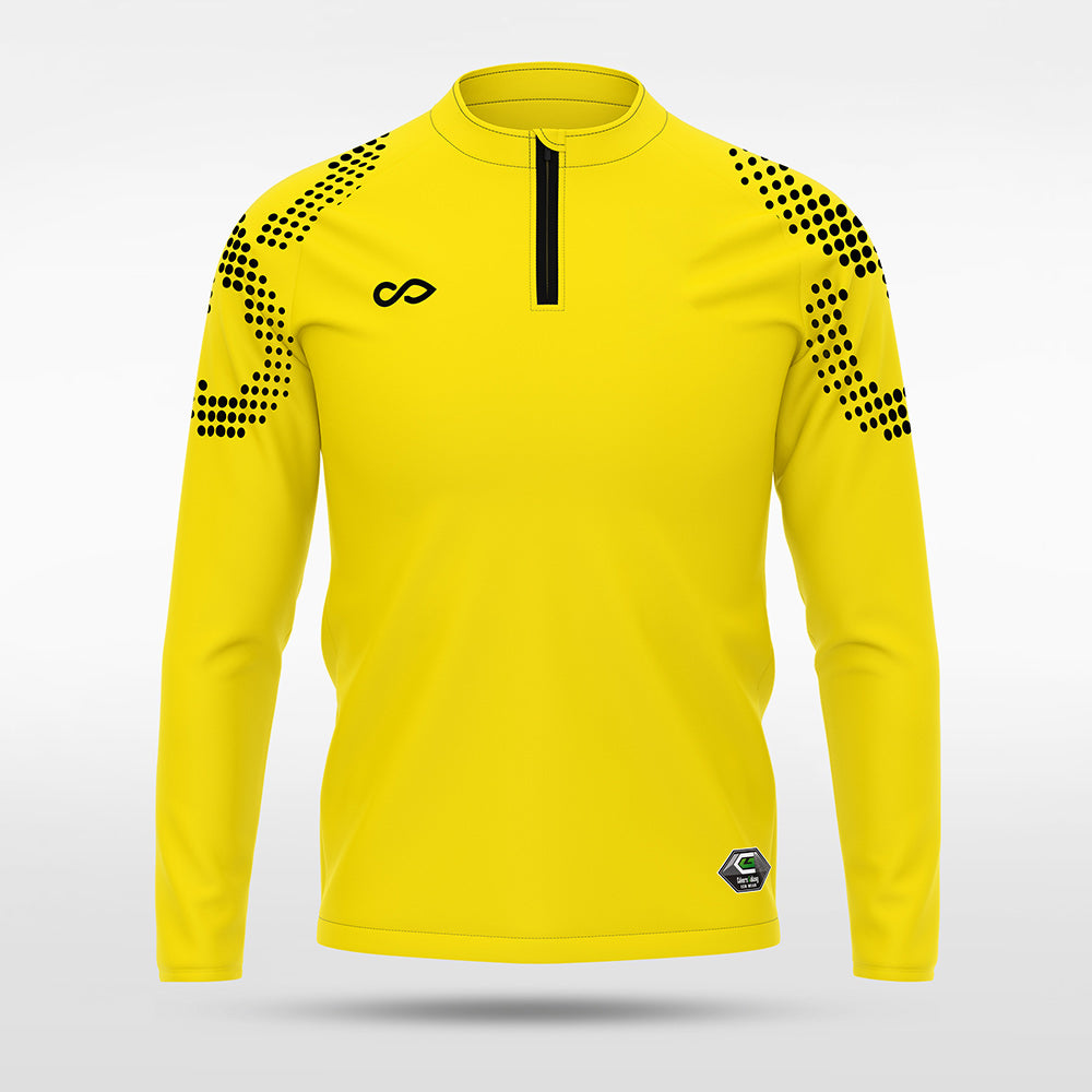 kid 1/4 Half Zip Vanta PU Series Mobrius - AS233XFMBWS8 Yellow