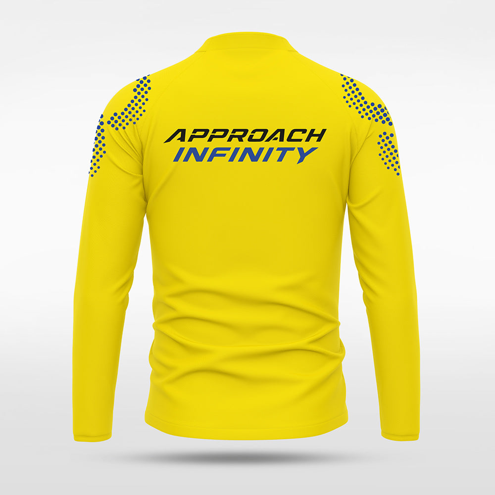 kid 1/4 Half Zip Vanta PU Series Mobrius - AS233XFMBWS8 Yellow