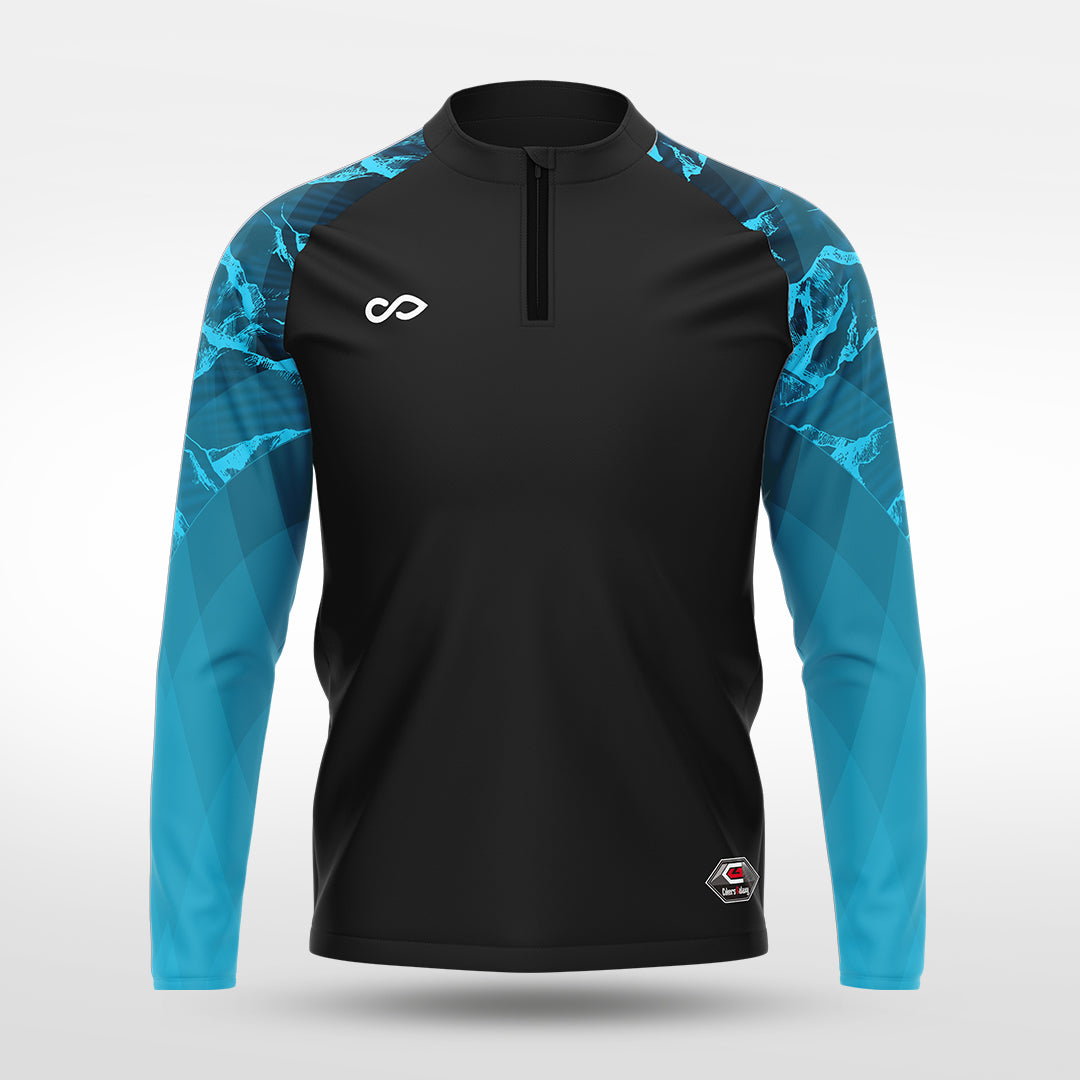 1/4 Half Zip Vanta Series Brokscia - AS233XFVE3 black