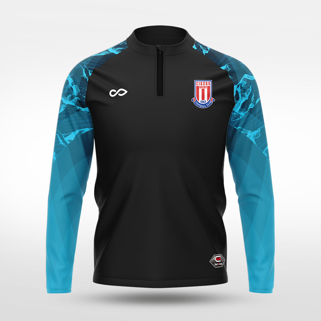 1/4 Half Zip Vanta Series Brokscia - AS233XFVE3 black