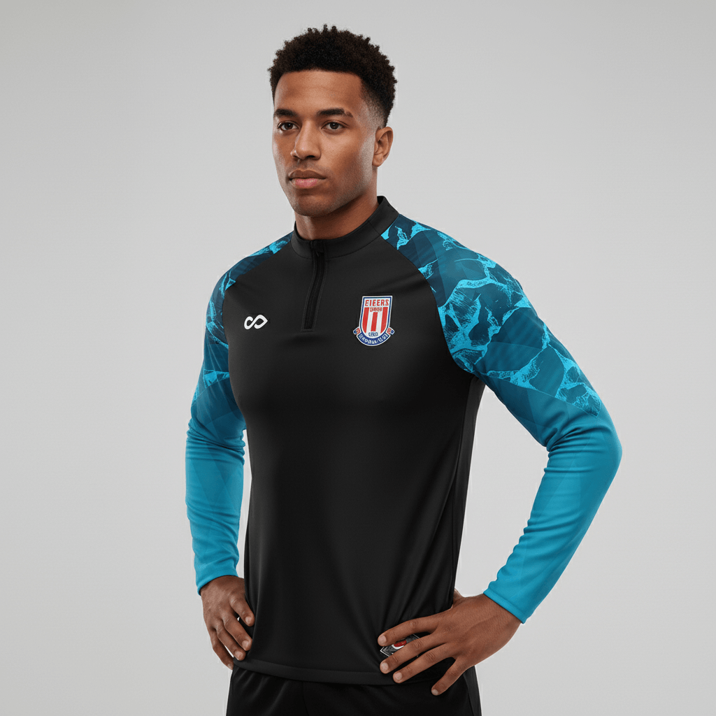 1/4 Half Zip Vanta Series Brokscia - AS233XFVE3 black