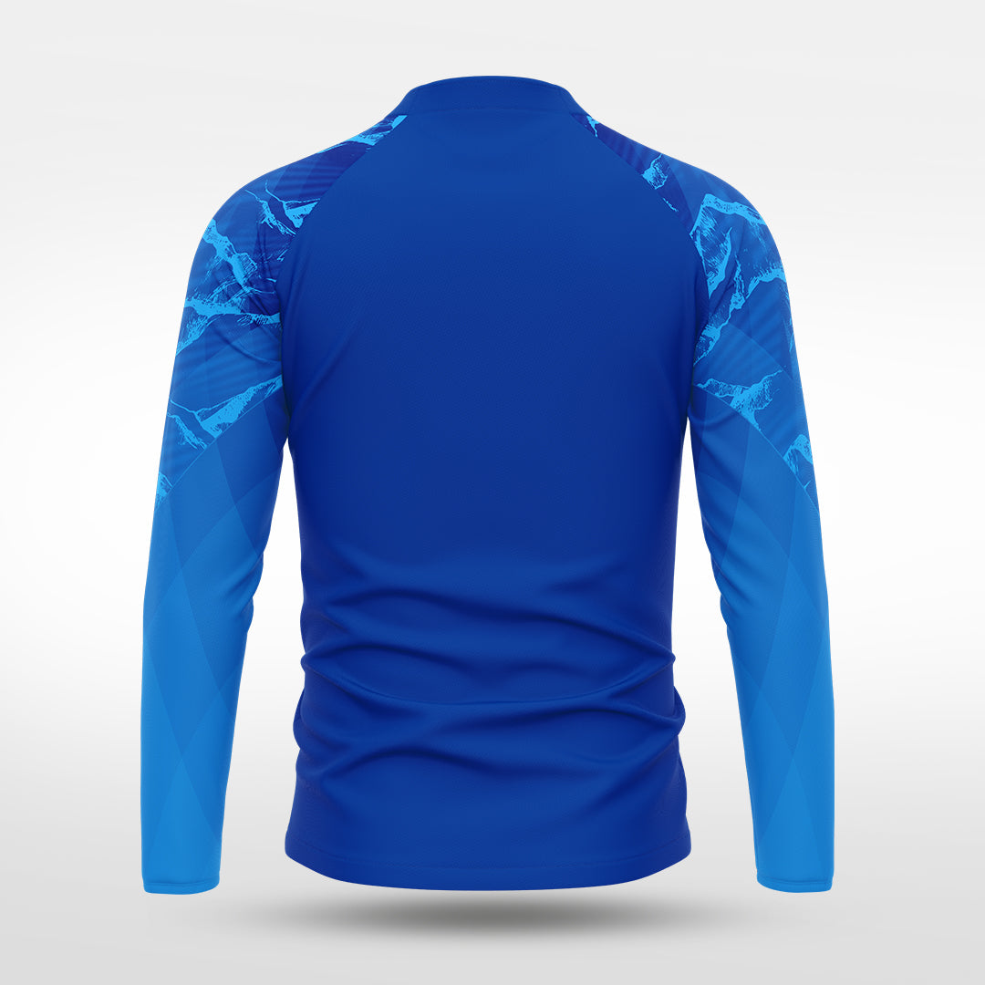 1/4 Half Zip Vanta Series Brokscia - AS233XFVE3 blue