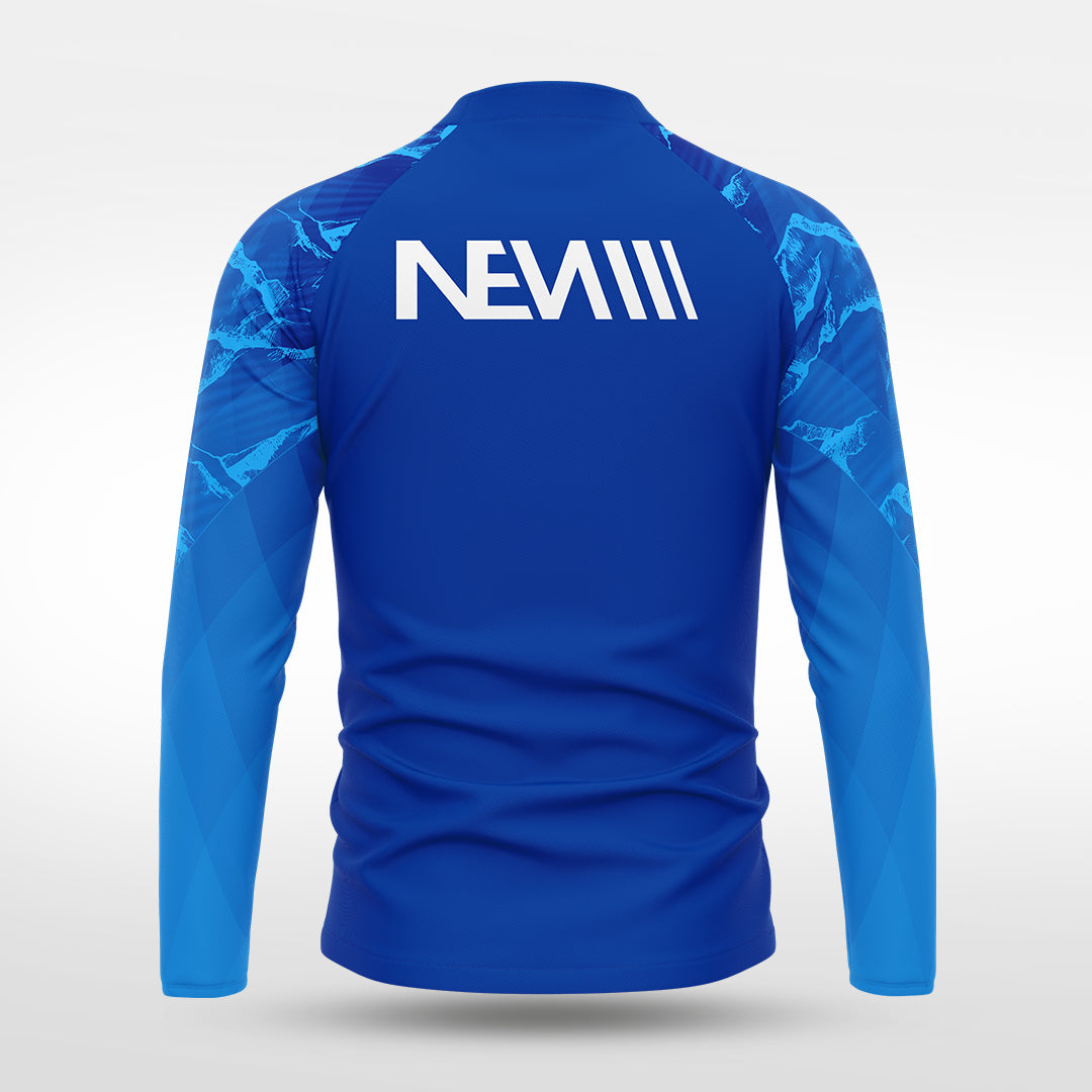 1/4 Half Zip Vanta Series Brokscia - AS233XFVE3 blue