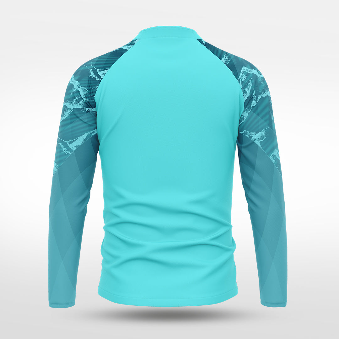 1/4 Half Zip Vanta Series Brokscia - AS233XFVE3 mediumspringgreen