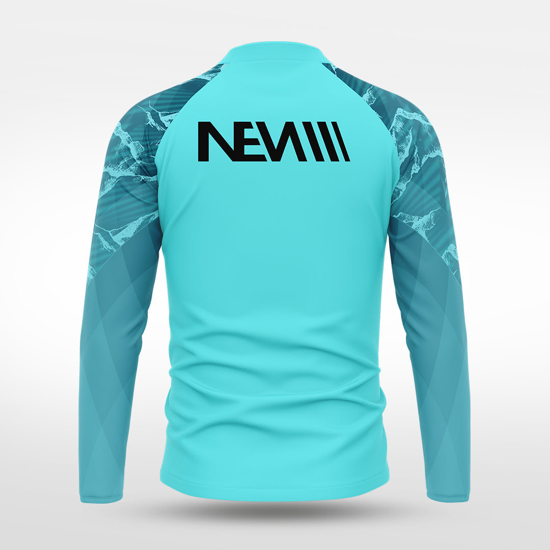 1/4 Half Zip Vanta Series Brokscia - AS233XFVE3 mediumspringgreen