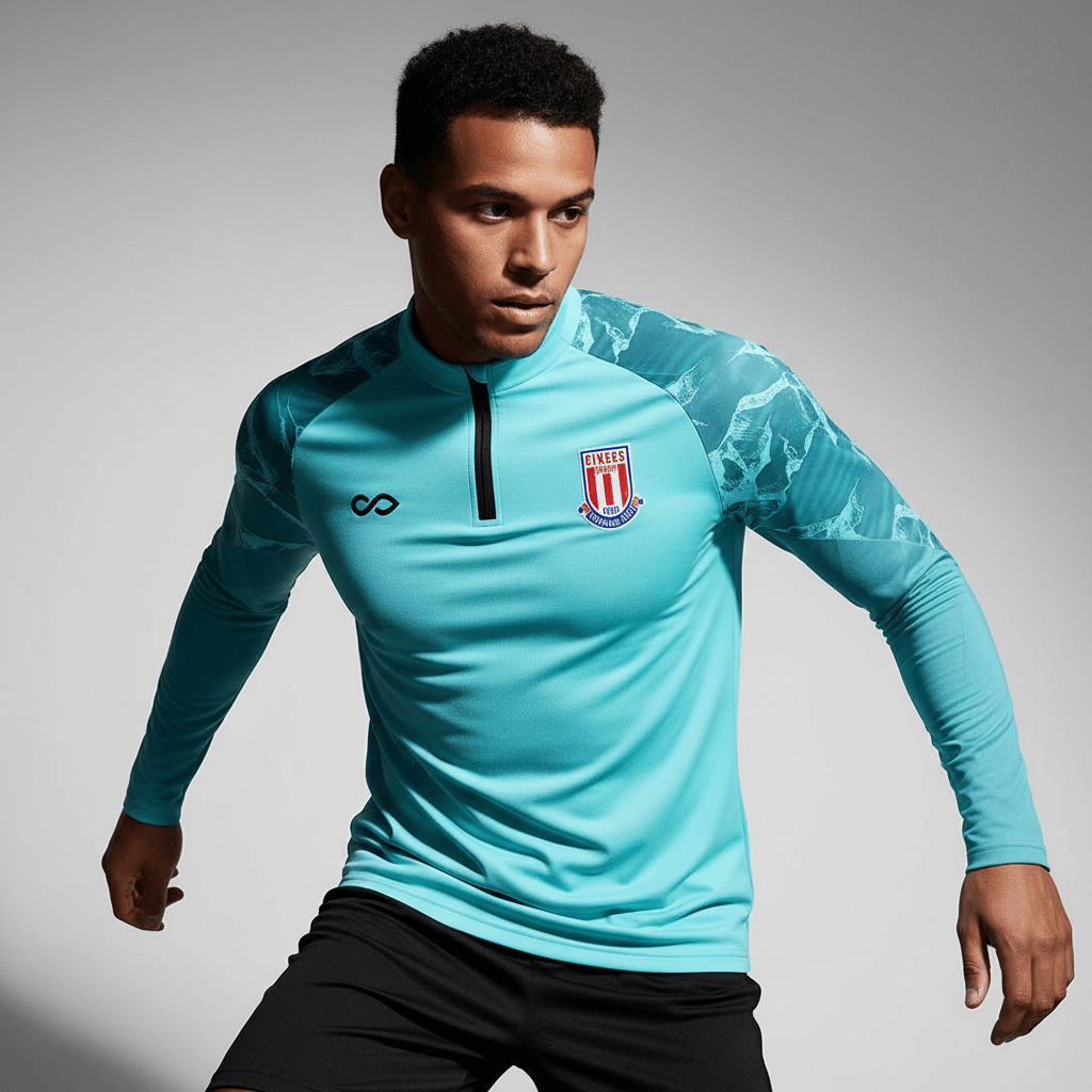 1/4 Half Zip Vanta Series Brokscia - AS233XFVE3 mediumspringgreen
