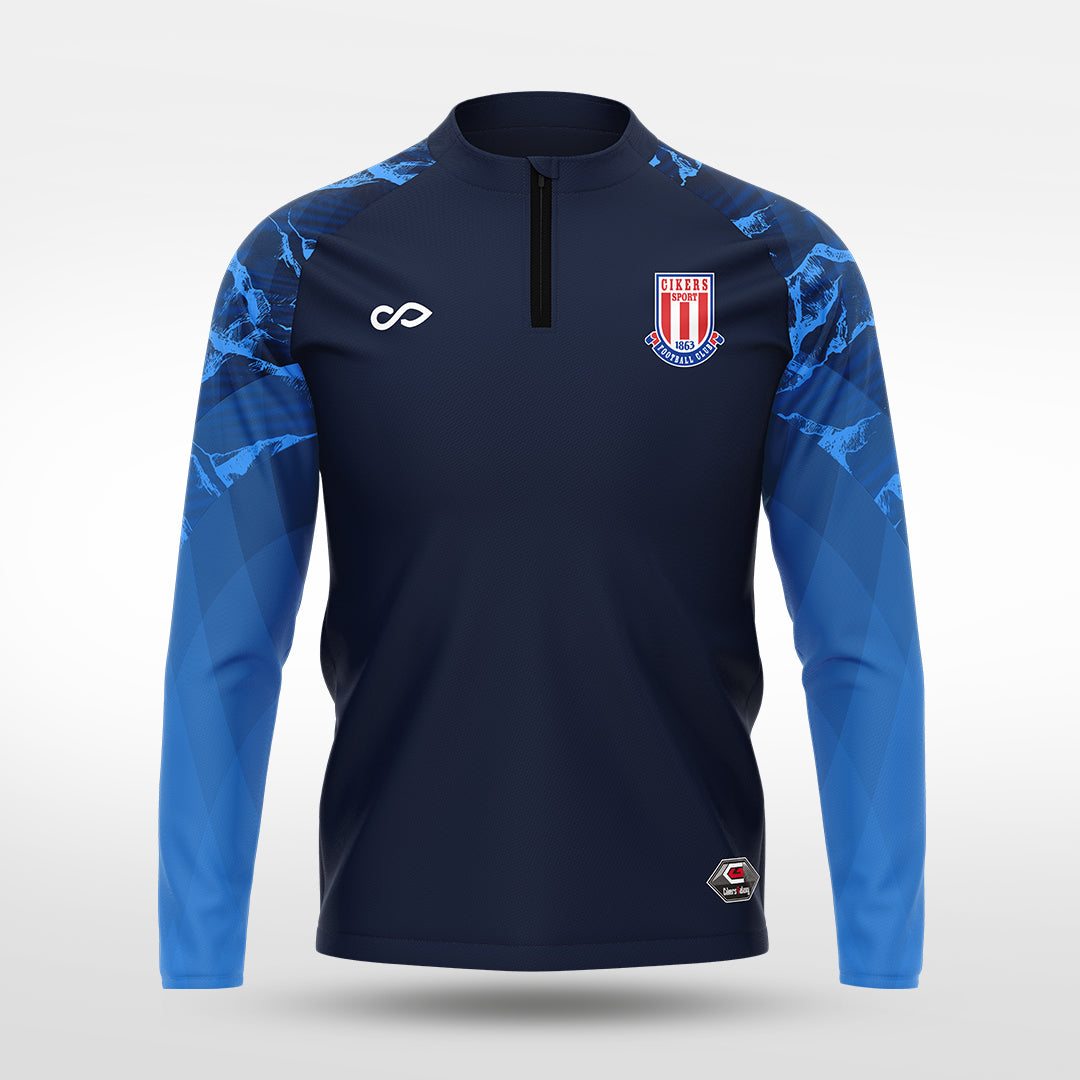 1/4 Half Zip Vanta Series Brokscia - AS233XFVE3 navy