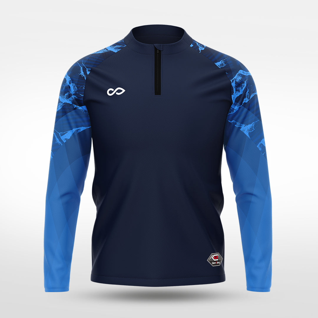 1/4 Half Zip Vanta Series Brokscia - AS233XFVE3 navy