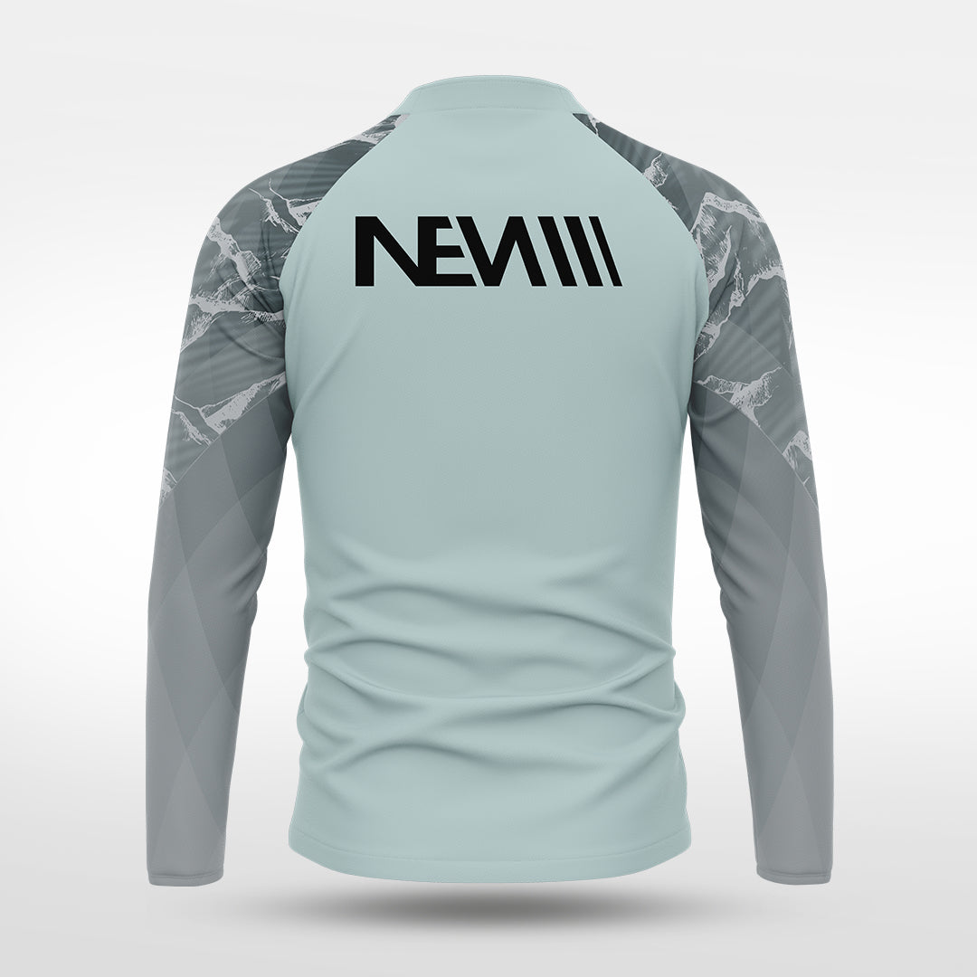 1/4 Half Zip Vanta Series Brokscia - AS233XFVE3 silver