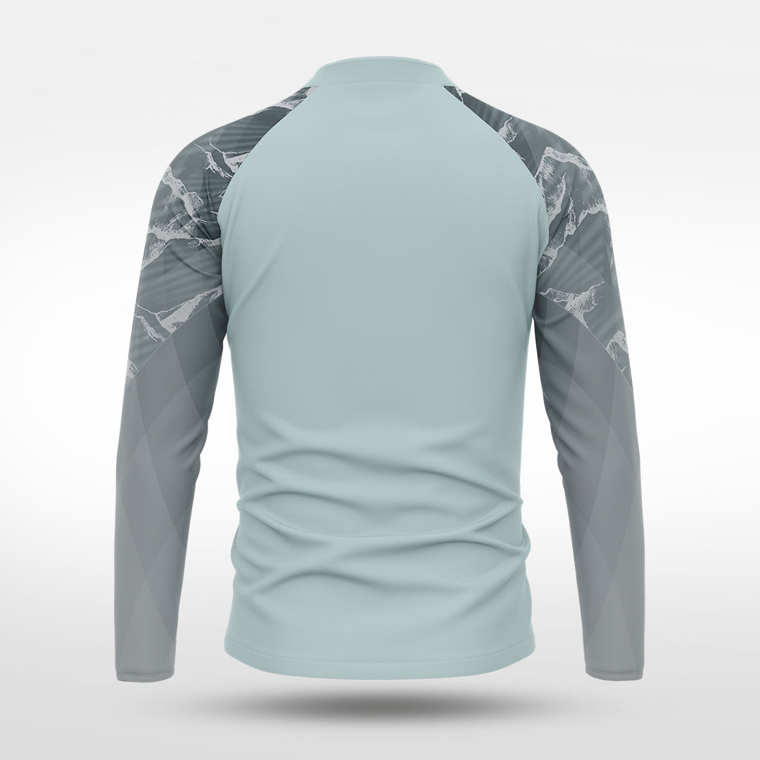 1/4 Half Zip Vanta Series Brokscia - AS233XFVE3 silver
