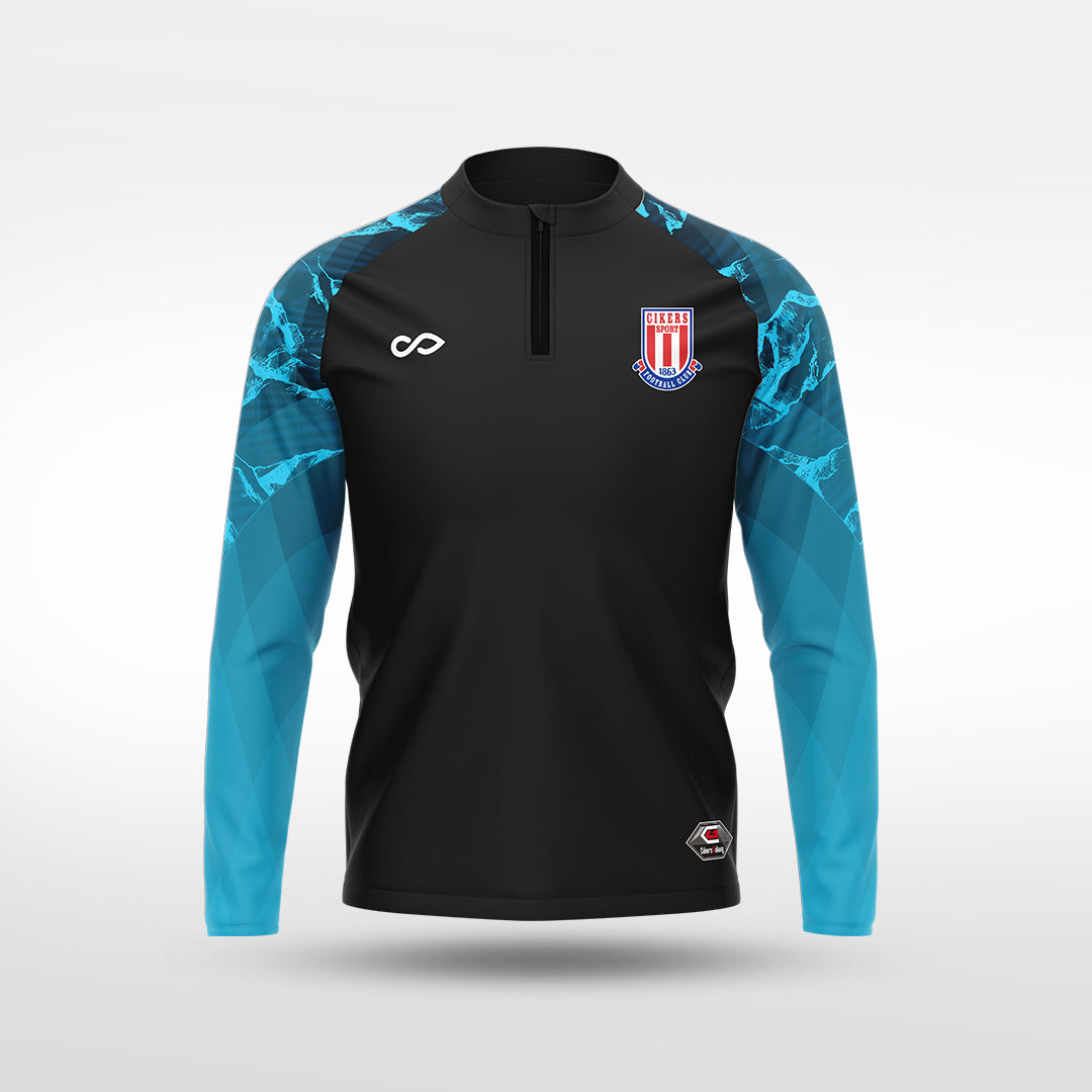 kid 1/4 Half Zip Vanta Series Brokscia - AS233XFVE8 black