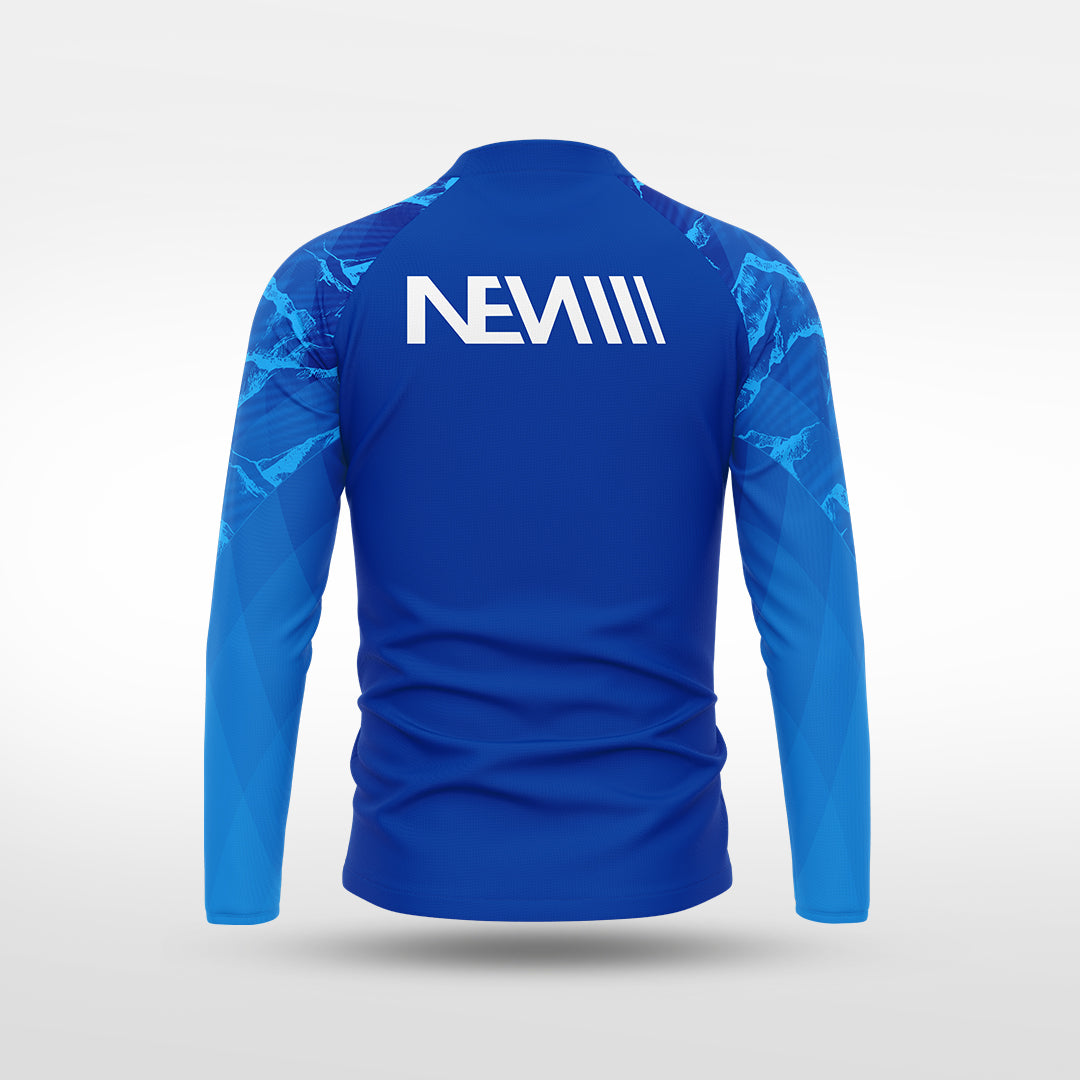 kid 1/4 Half Zip Vanta Series Brokscia - AS233XFVE8 blue