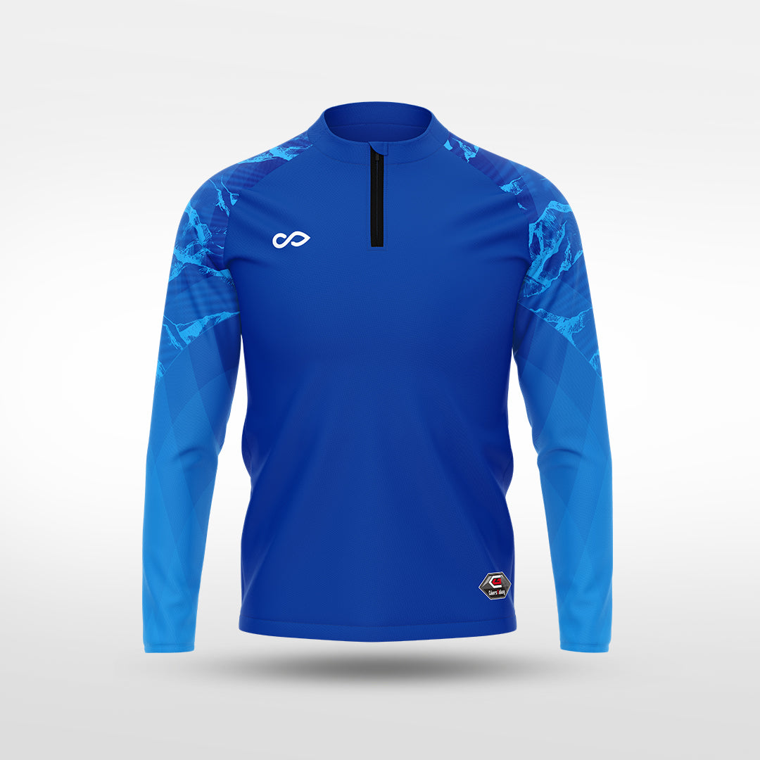 kid 1/4 Half Zip Vanta Series Brokscia - AS233XFVE8 blue