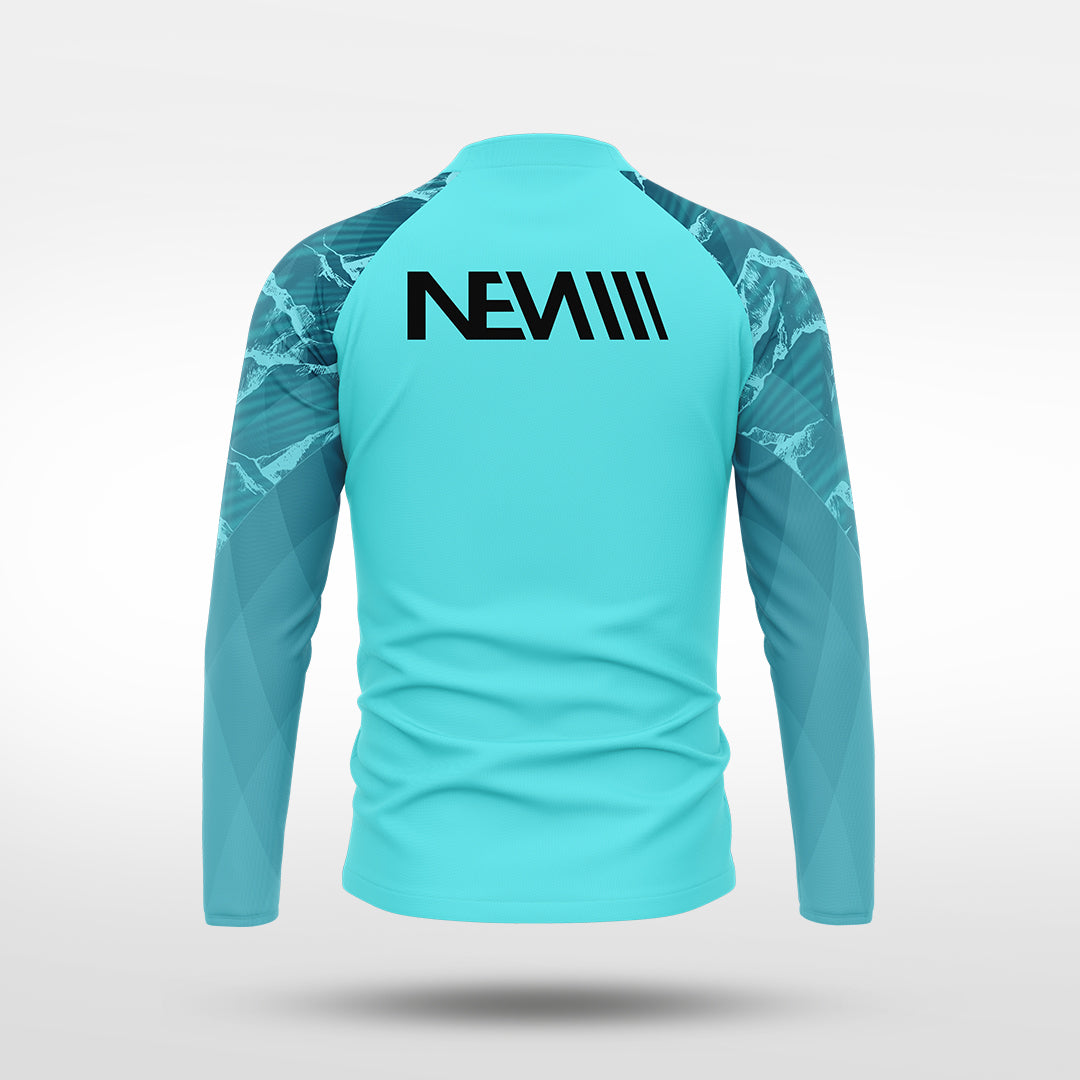 kid 1/4 Half Zip Vanta Series Brokscia - AS233XFVE8 mediumspringgreen